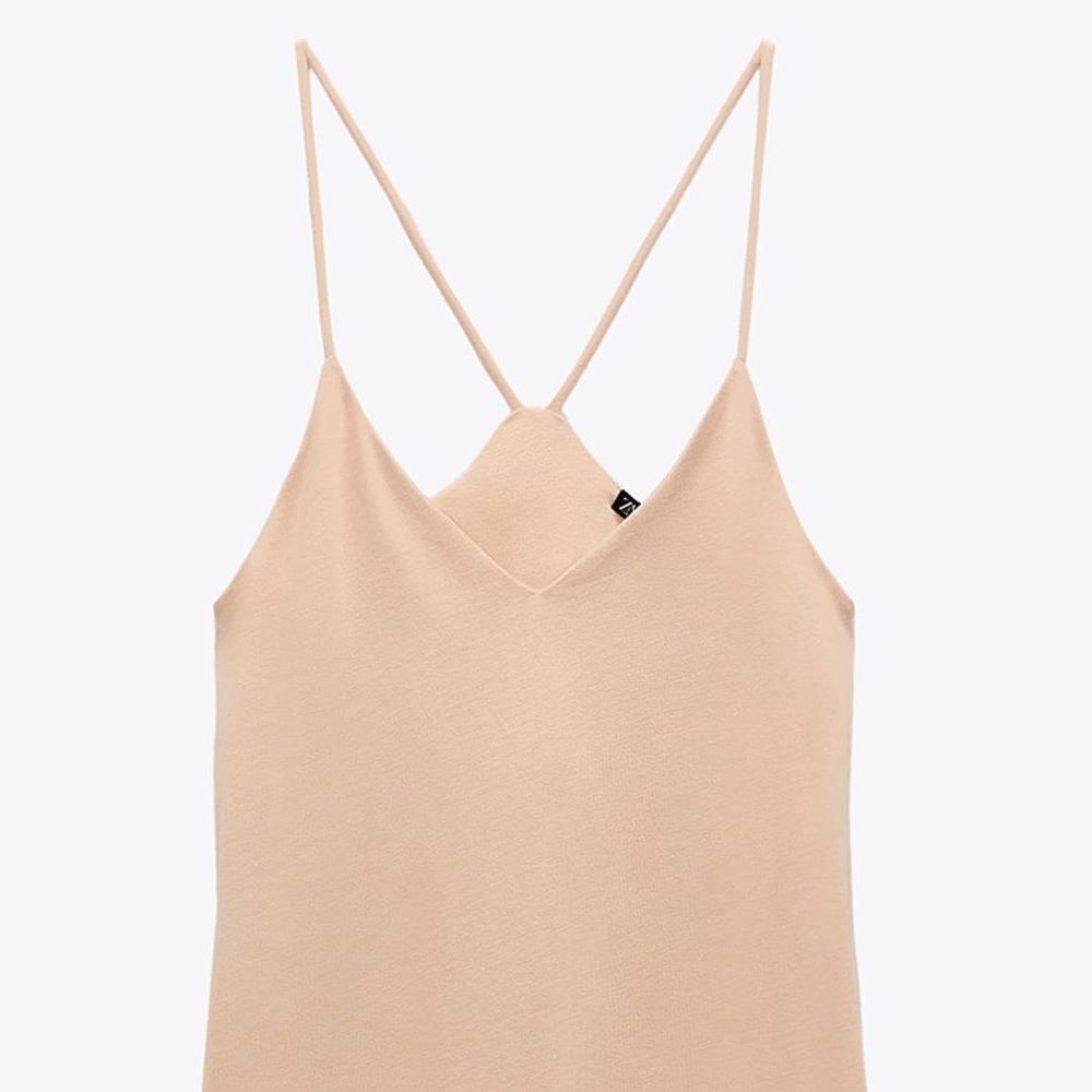 ✨ZARA BASIC DRESS WITH STRAPS✨ - Picture 3 of 5
